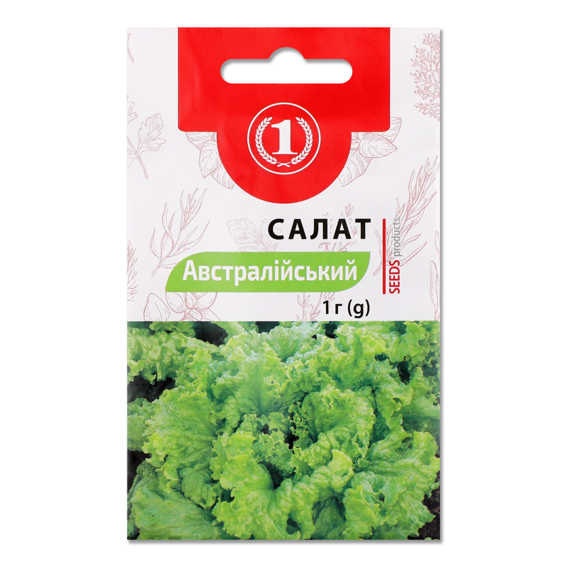 Насіння Салат Австралійський 1г ТМ “1”