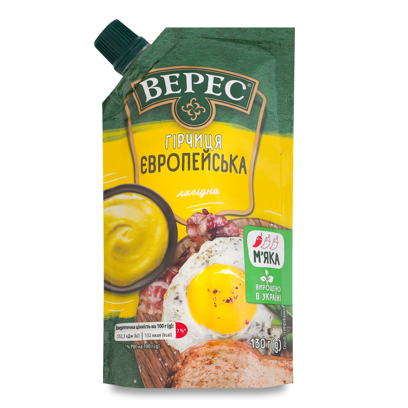 Гірчиця Європейська 130г д/п Верес