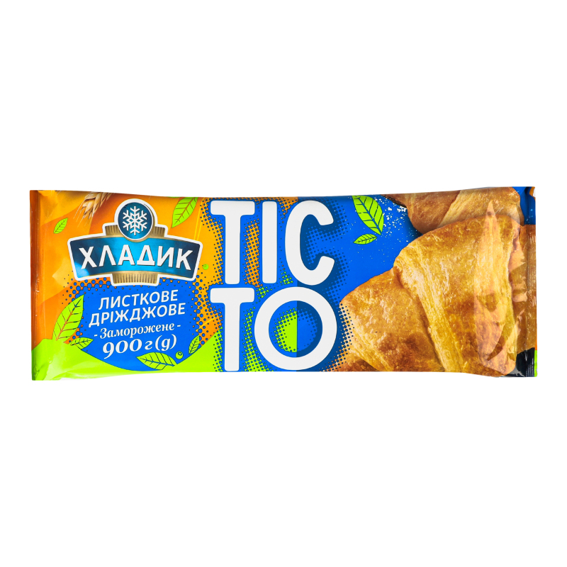 Тісто заморожене листково-дріжджове Хладик м/у