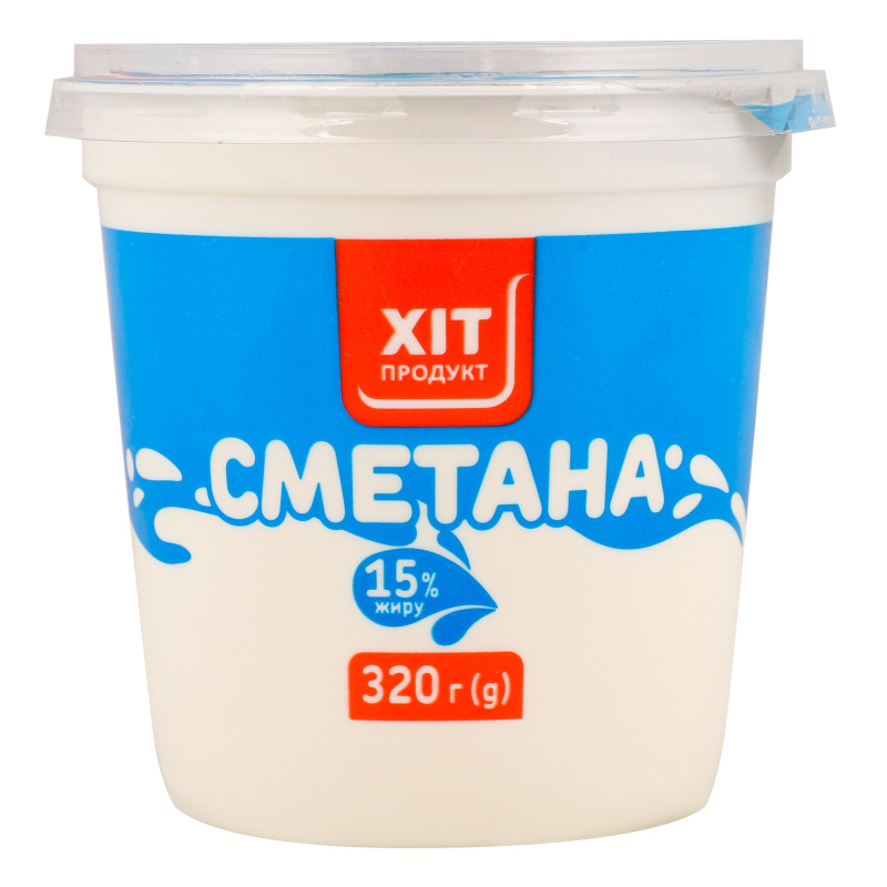 Сметана 15% Хіт Продукт ст