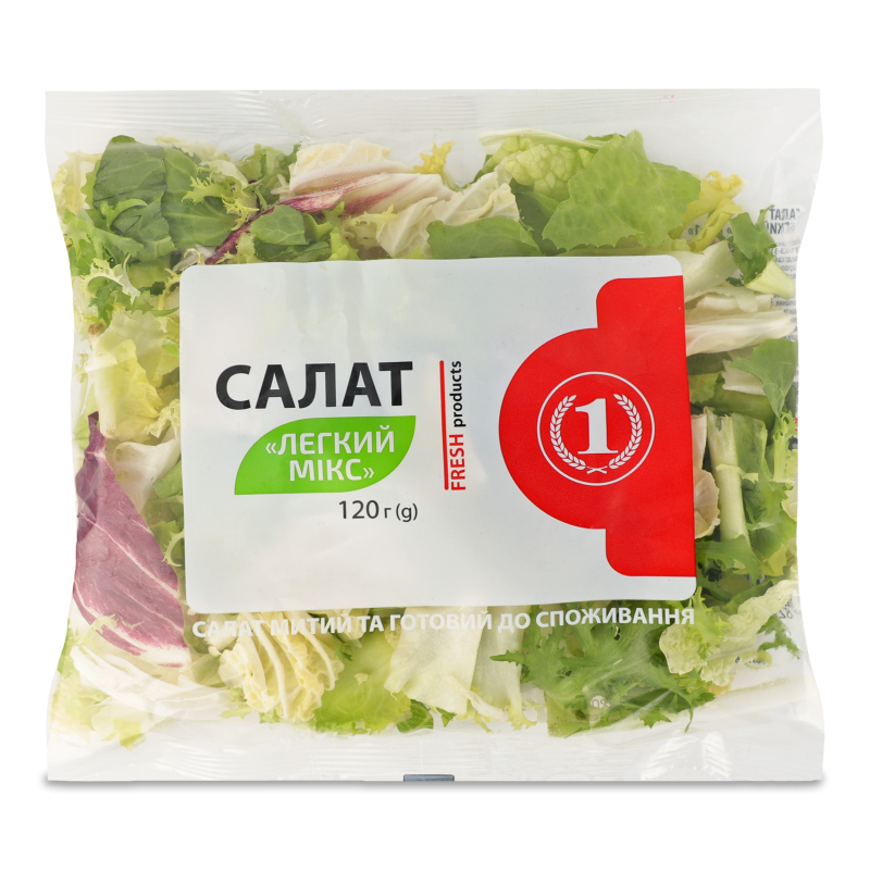 Салат Легкий мікс 120г ТМ “1”