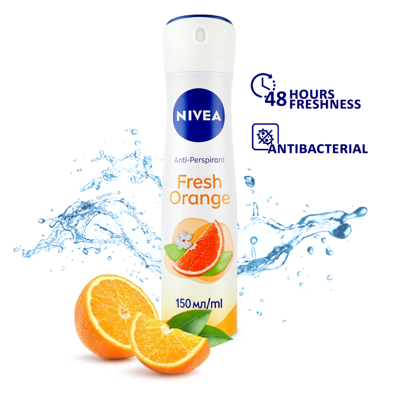 Антиперспирант Fresh Orange Nivea 150мл