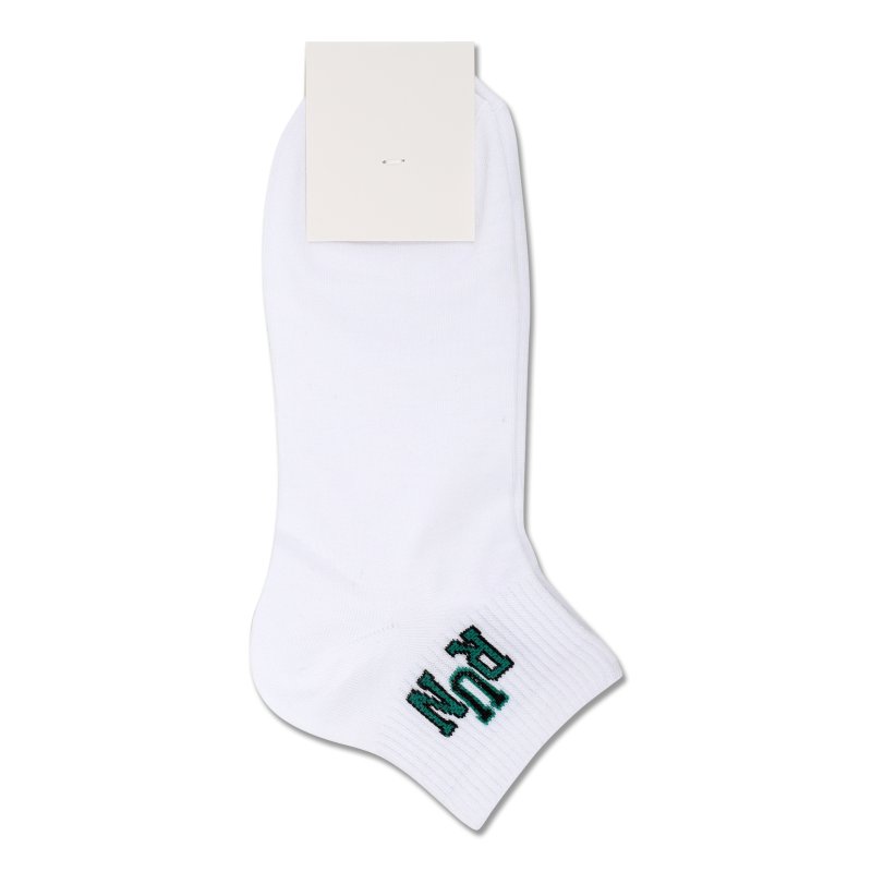 Шкарпетки чоловічі білі знаписом короткі р.38-45 FHF24111606