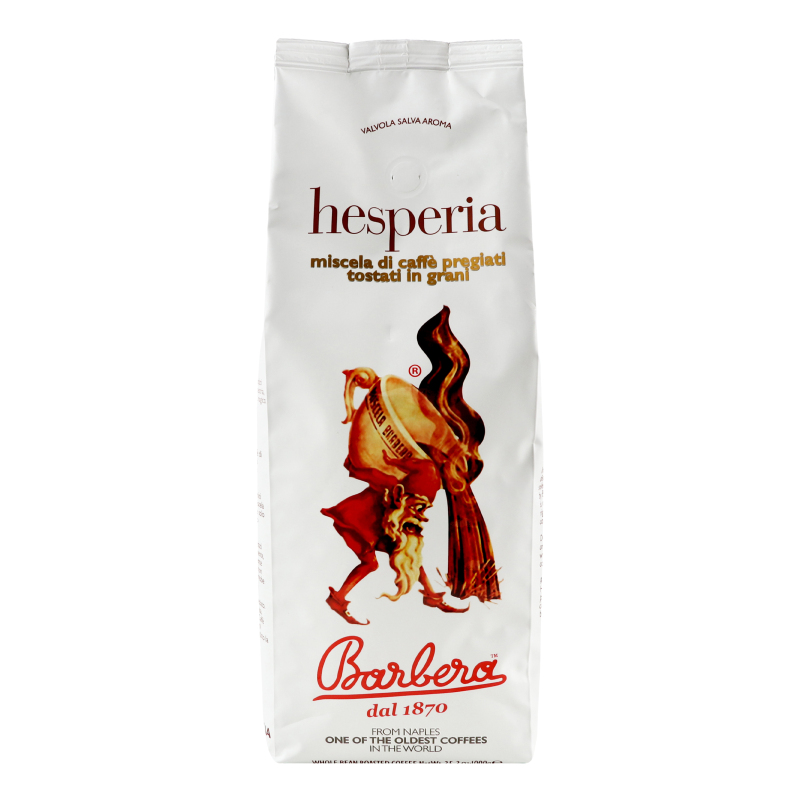 Кофе жареный в зернах Hesperia Barbera м/у 1кг Barbera