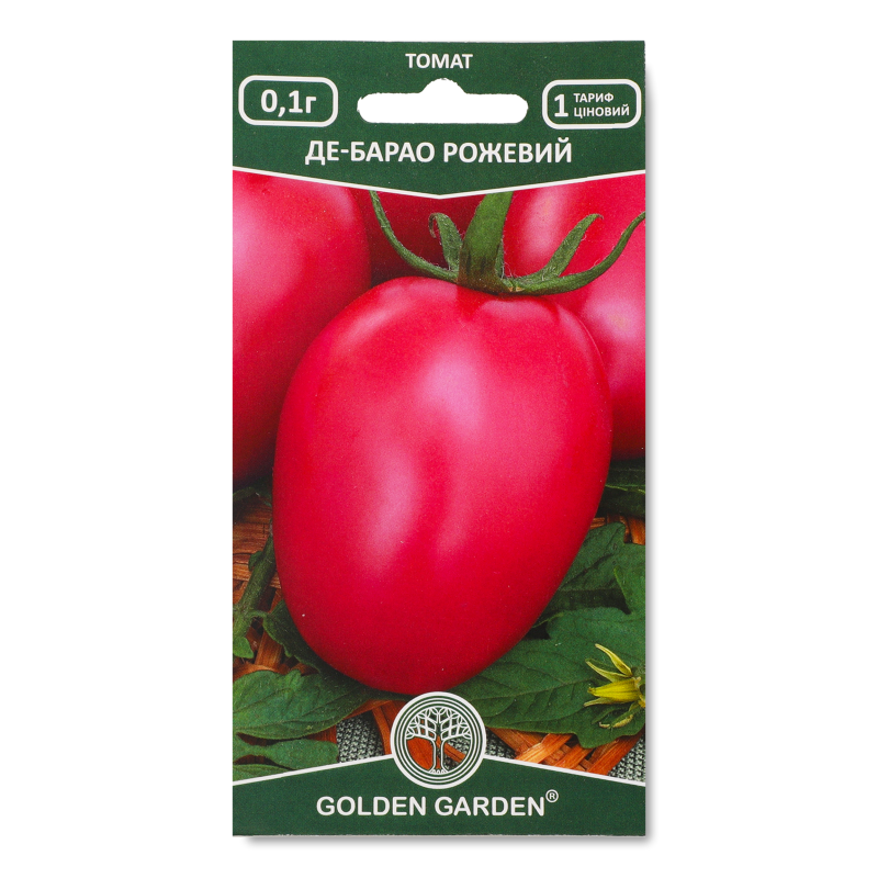 Насіння томат Де-Барао рожевий 0,1г Голден Гаден
