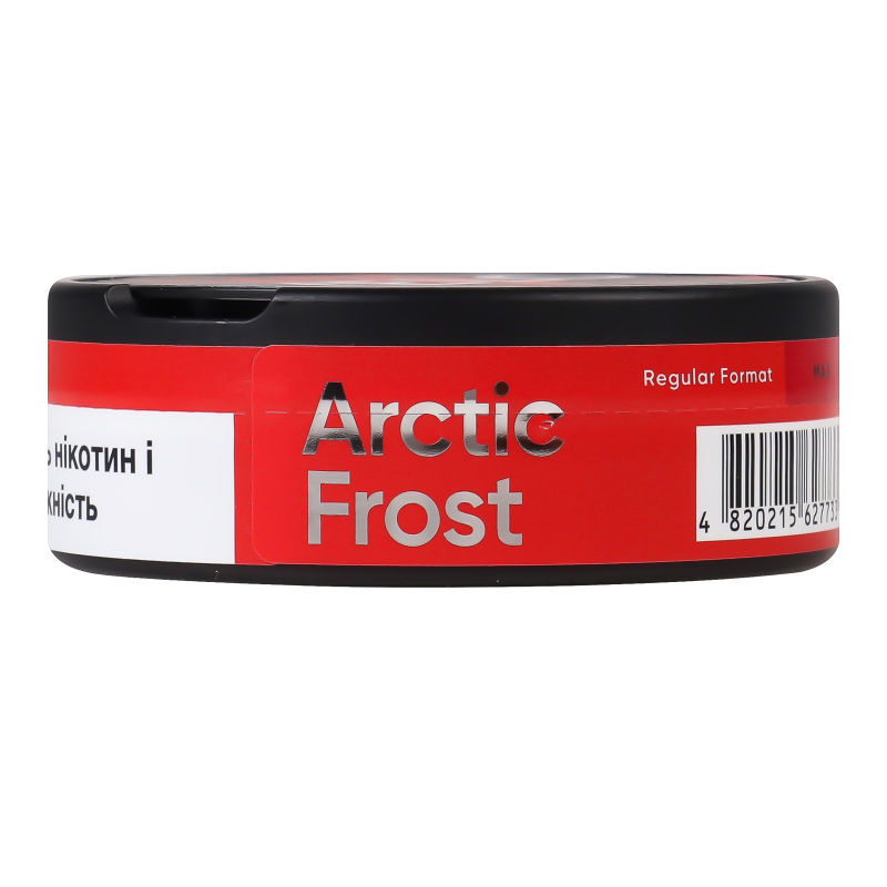 Паучи никотиносодержащие безтабачные Arctic Frost Max Velo 18х1