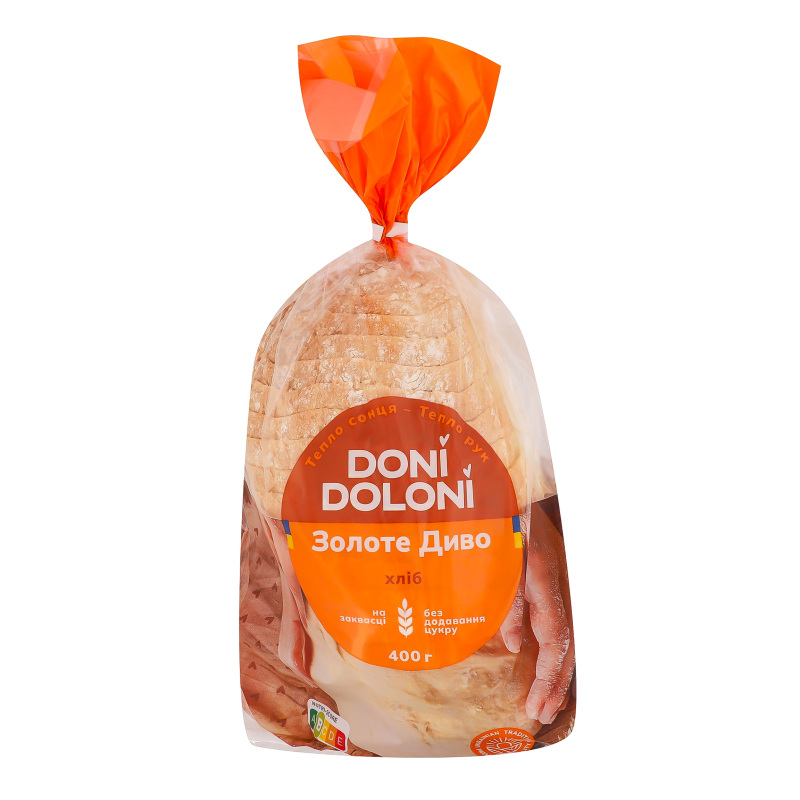 Хліб нарізний Золоте диво Doni Doloni м/у