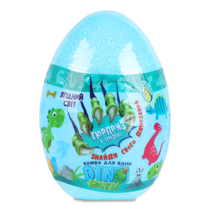 Бомба д/ванн Ягідний світ 145г DinoBath