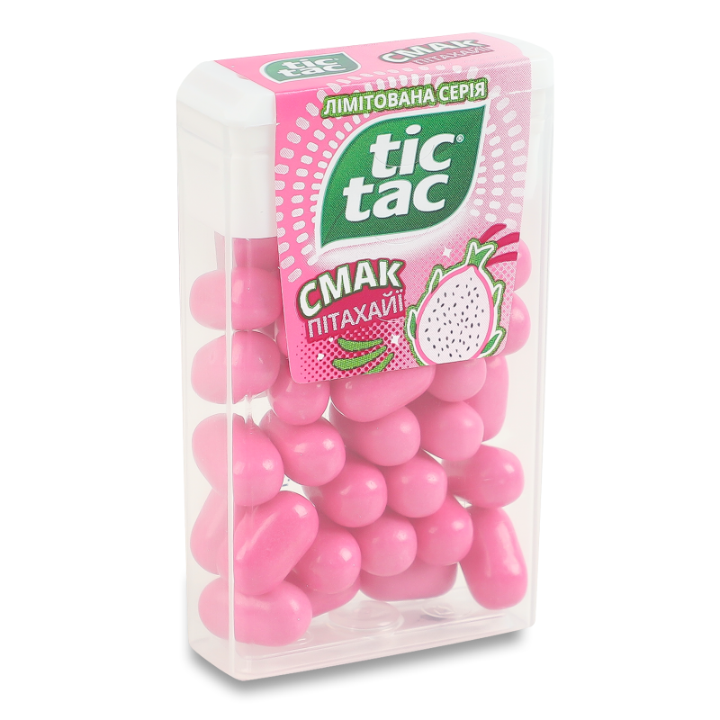 Драже з смаком пітахайї 18г Tic Tac