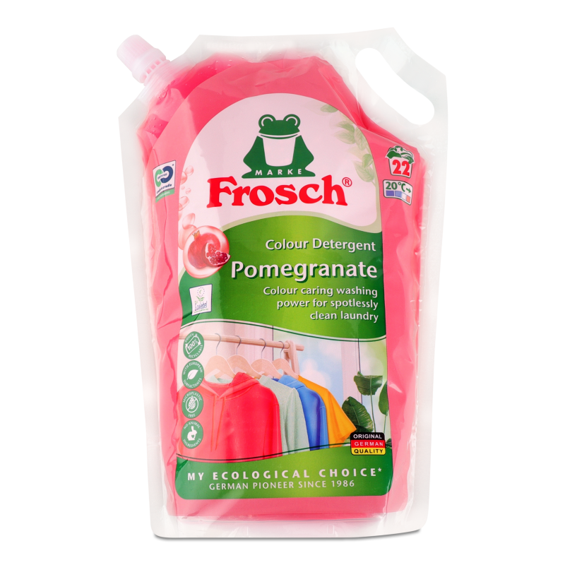 Засіб д/прання Colour Pomegranate рідкий 1,5л д/п Frosch