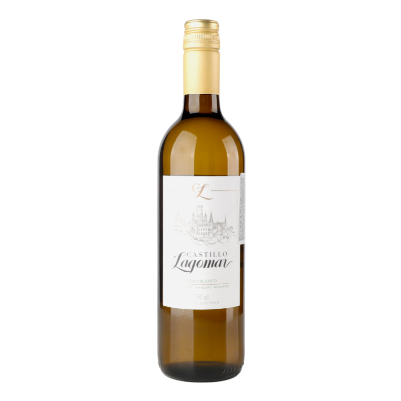 Вино 0.75л 10% біле сухе Castillo Lagomar пл Castillo Lagomar