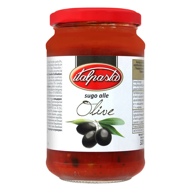 Соус з оливками Italpasta с/б