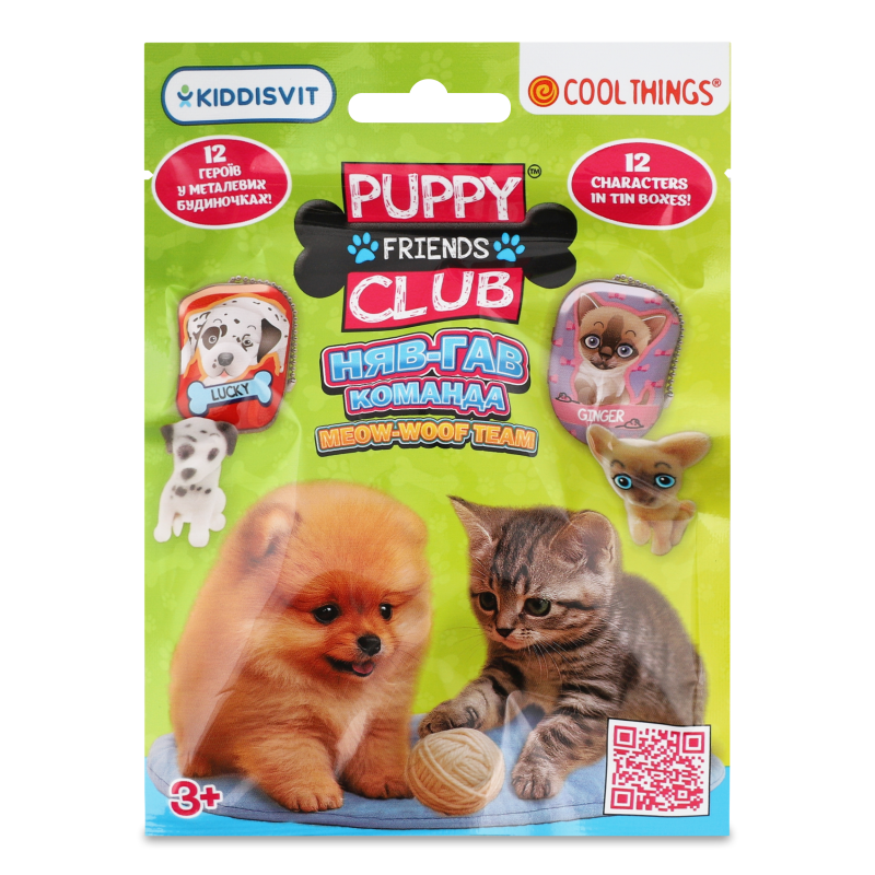 Фігурка-сюрприз Puppy Club Няв-Гав команда в асортименті Cool Things