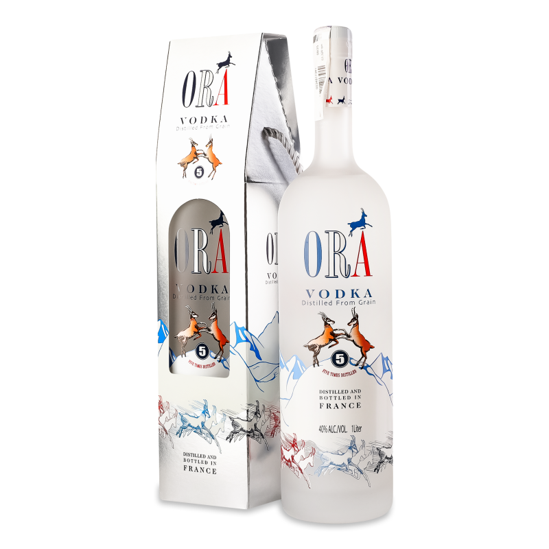 Горілка Блу 40% 1л Ора