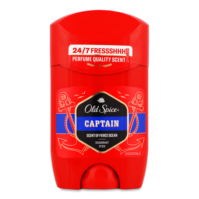 Дезодорант Кептен твердий 50мл Old Spice