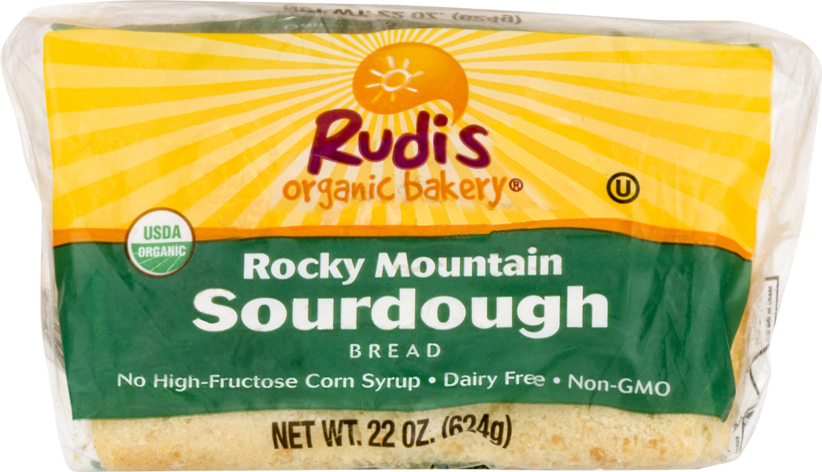 Rudi's Organic Bakery Bread Rocky Mountain Sourdough Rudi's(31493317511