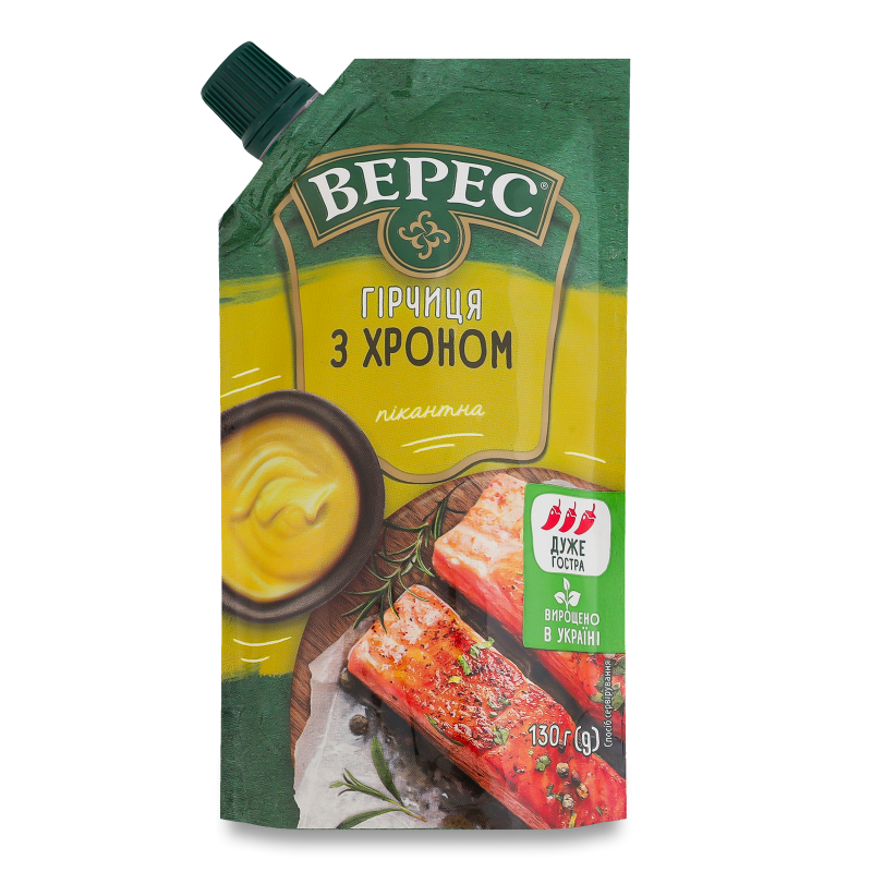 Гірчиця з хроном 130г д/п Верес
