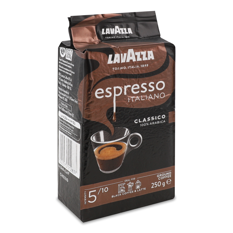 Кава Еспресо мелена смажена 250г Лавацца