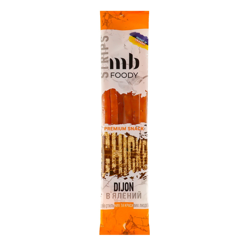 Стріпси курячі в'ялені Dijon MB Foody м/у