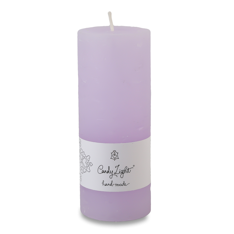 Свічка Циліндр бузок С06*15/1-4.1 Candy Light