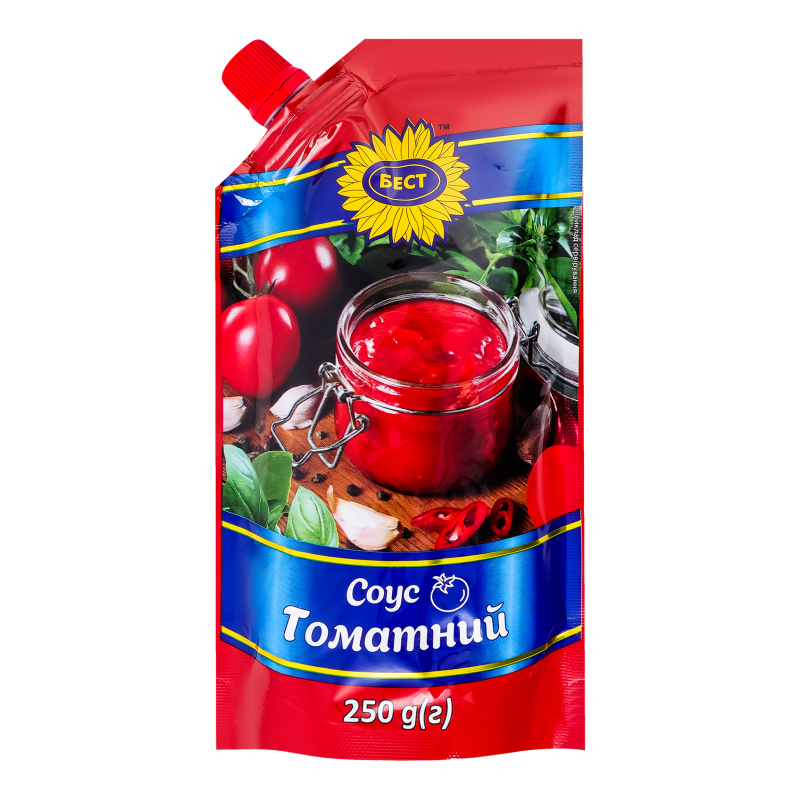 Соус Томатний пастеризований Бест д/п