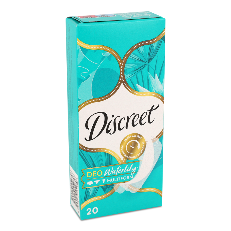 Прокладки щоденні Део Водяна лілія мультіформ 20шт Діскріт