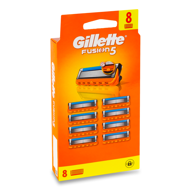 Картридж Фьюжин 8шт Джилет