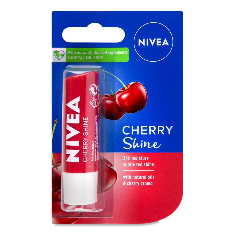 Бальзам д/губ Вишневе сяйво 48г 85077 Нівея