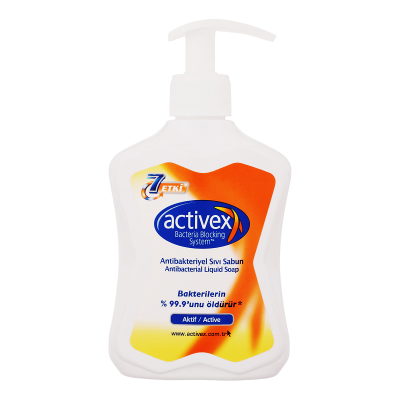 Мыло жидкое activex антибакт 300мл active protection (8690506430672)