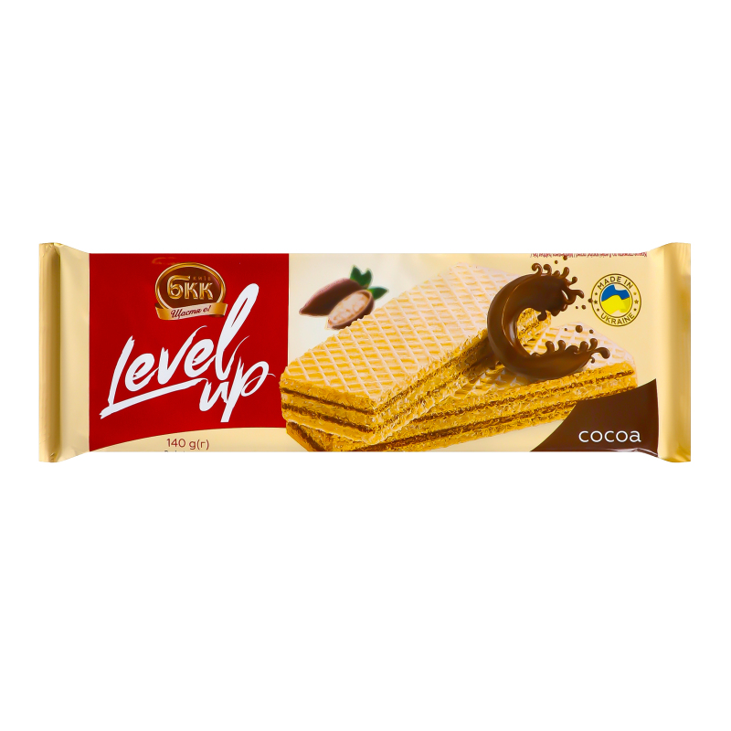 Вафлі з какао Level up Київ БКК м/у