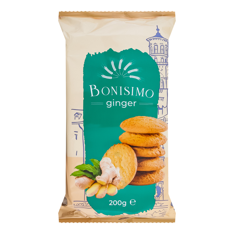 Печиво здобне Ginger Bonisimo м/у