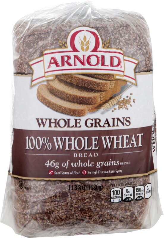 Arnold Whole Grains Bread 100 Whole Wheat Arnold(73410013755