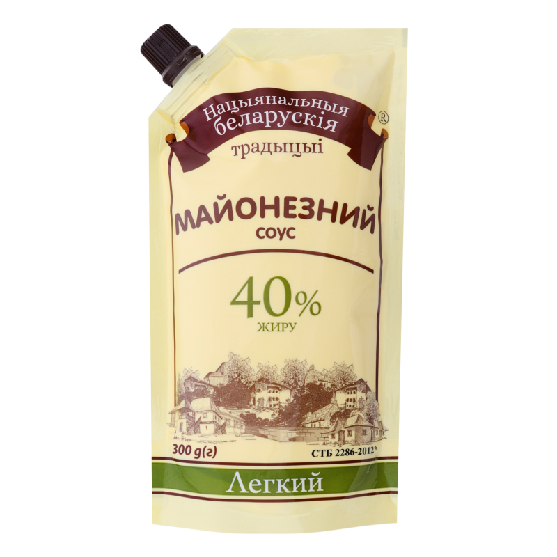 Соус майонезний 40% Легкий Нацыянальныя беларускія традыцыі д/п