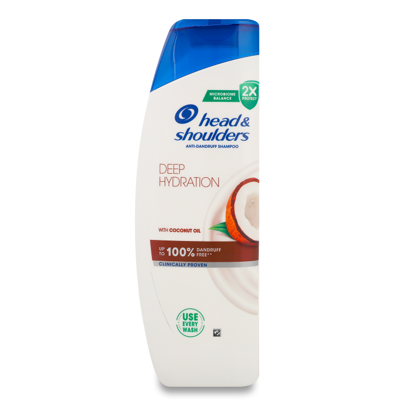 Шампунь Глибоке зволоження з кокосовою олією 400мл Хед-енд-Шолдерс
