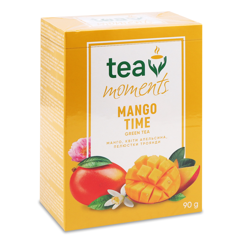 Чай Час манго зелений листовий 90г Ті Моментс