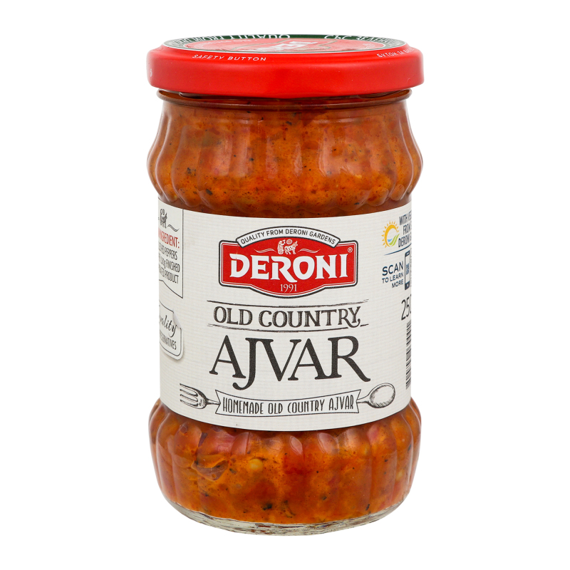 Закуска овочева Ajvar Old country Deroni c/б