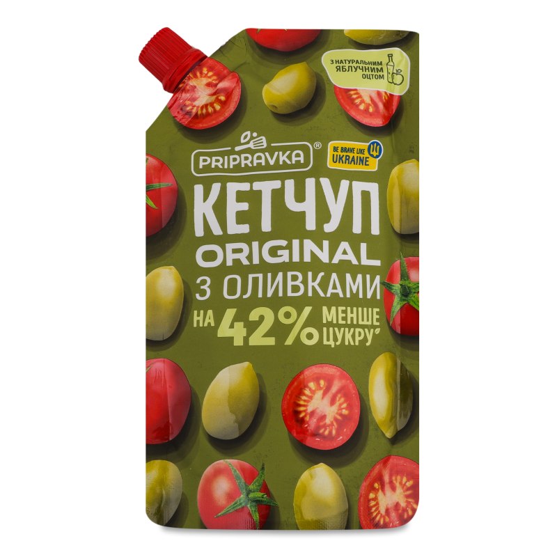Кетчуп Оріджинал з оливками 250г д/п Приправка