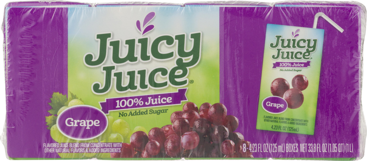 Juicy Juice 100 Juice Boxes Grape 8 PK Juicy Juice(889497725968