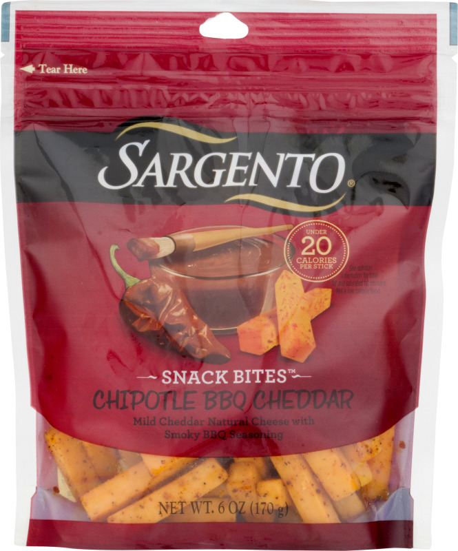 Sargento Snack Bites Chipotle BBQ Cheddar Sargento(46100020050