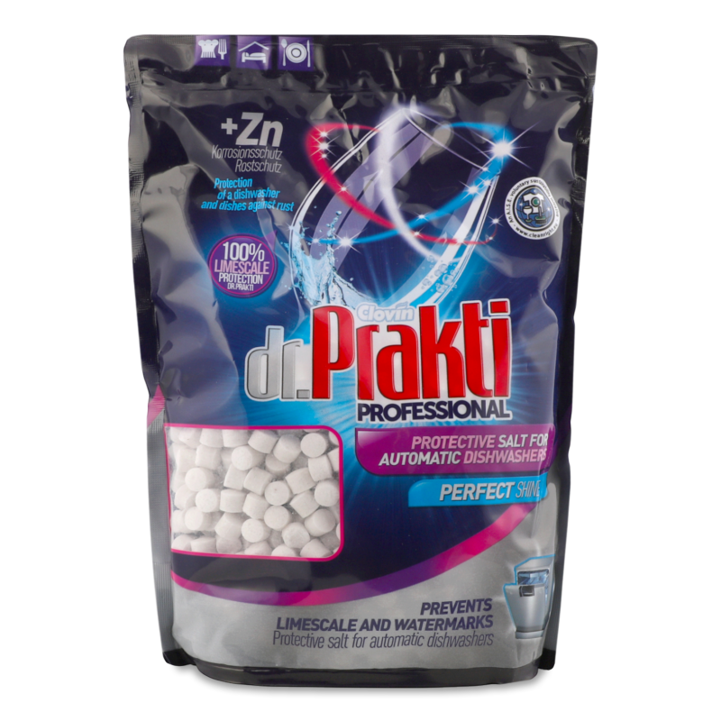 Сіль д/посудомийних машин таблетки 1,5кг Др.Практі
