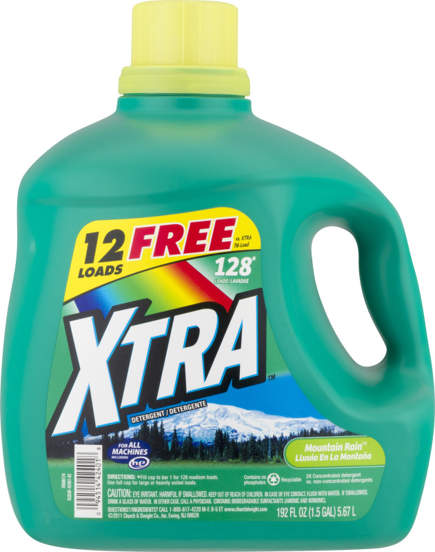 Xtra Laundry Detergent Mountain Rain Xtra(94514424018) customers