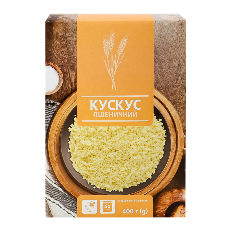 Кускус пшеничный Fine Life к/у 4х100г Fine Life(4820086634977): купить ...