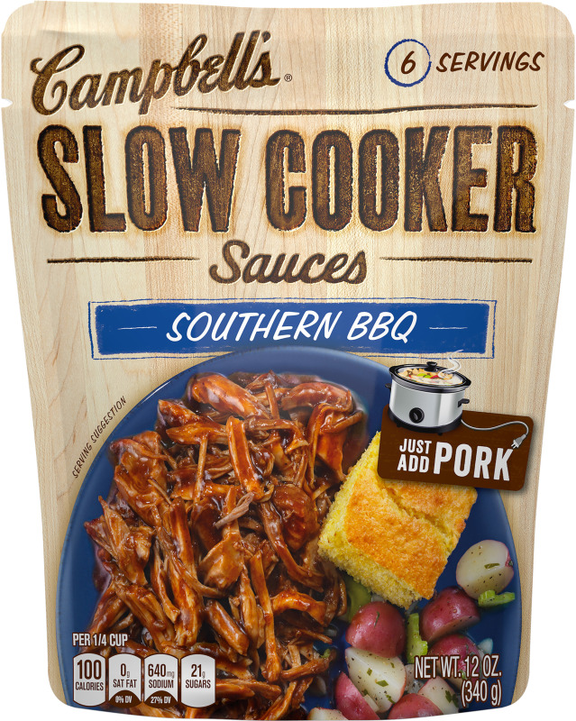 Campbell's Slow Cooker Sauces Southern BBQ Campbell's(51000218391