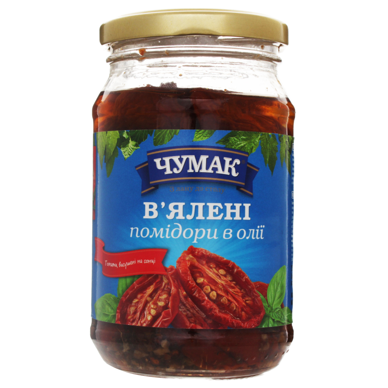 Помидоры вяленые в масле Чумак с/б 280г Чумак(4820156769455): купить в ...