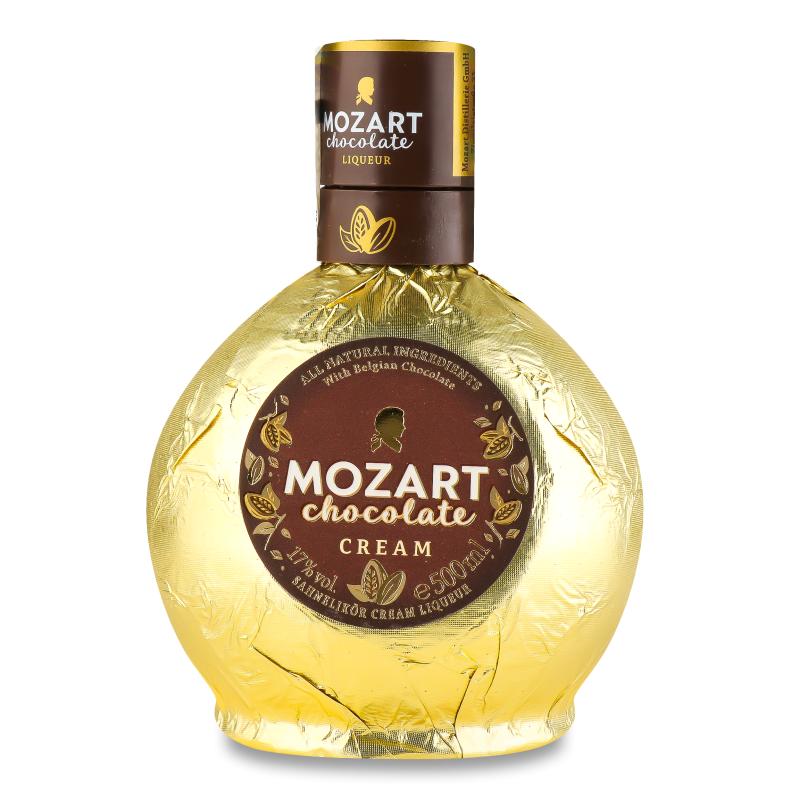 Лікер Чоколат Крім 17% 0,5л Моцарт