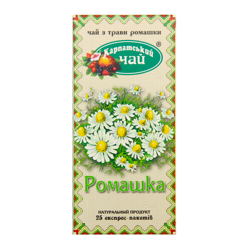 Чай карпатский ромашка 20пак*2г (4820024210058)