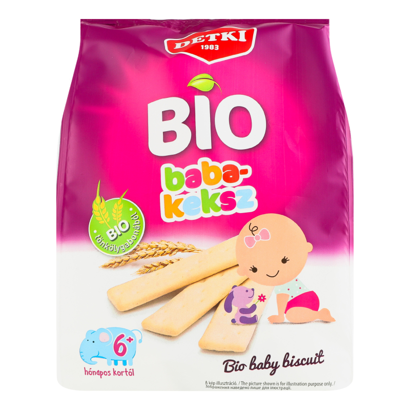 Печенье для детей от 6мес органическое Bio Detki м/у 150г Detki ...