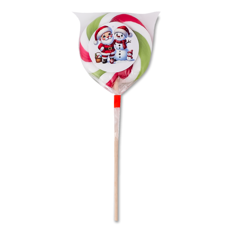 Льодяник Санта та Сніговик 25г Пампулі