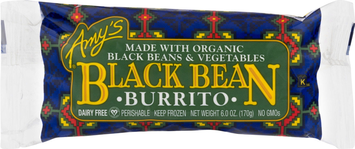 Amy's Black Bean Burrito Amy's(42272000739) customers reviews listex
