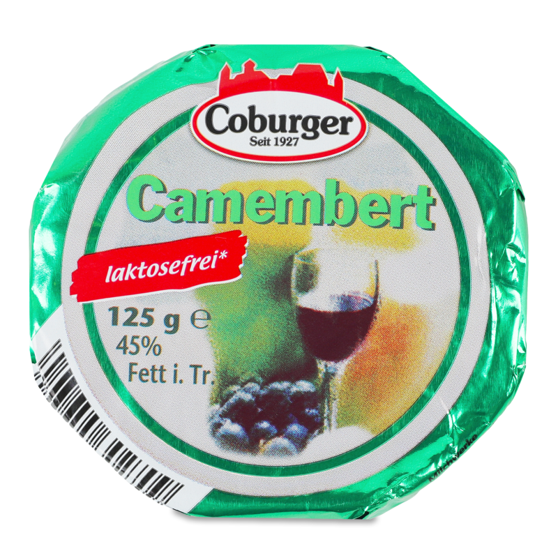 Сир м’який Камамбер 45% 125г Coburger